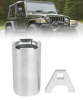 Heavy Duty Hydroboost Socket Kit For Knocking Out Big Four Point Nuts shown with Jeep vehicle background for installation use.