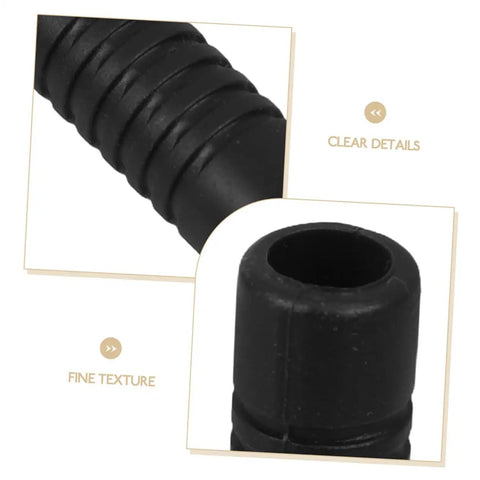 Close-up of Two Pack Steam Wand Safety Guards For Coffee Machines Rubber Steam Pipe Cover Insulation Sleeves