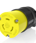 Locking NEMA L5-30R Plug Connector 30 Amp 125 Volt Two Pole Three Wire Locking Female Outlet For Generators Industrial Grade