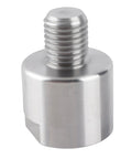 Heavy Duty Workhorse Wood Lathe Mandrel Adapter, 1 Inch Male 8 Tpi To 30 X 3.5 mm Female Thread Spindle Converter close-up.