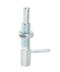 Heavy Duty Retractable Indexing Spring Plunger M16 Galvanized Steel Locking Pin With Nut for securing industrial jigs.