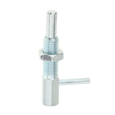 Heavy Duty Retractable Indexing Spring Plunger M16 Galvanized Steel Locking Pin With Nut for securing industrial jigs.