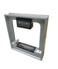 Dead Nuts Accurate Magnetic Spirit Level With Tough Aluminum Frame And Dual Vials. Close-up showing durable design and base.