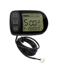 LCD5 Display Meter Intelligent Control Panel for Electric Bikes 24V 36V 48V 52V SM Plug Multi Information Conversion Kit