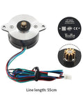 Voron Trident Stepper Motor Kit With Nema14 Pancake Motors And Integrated Lead Screw For Smooth Z-Axis Printing No Banding Vibes, 55cm cable