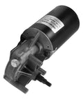 24V DC Worm Gear Motor 52 RPM Reversible Beefy High Torque Electric Gearbox Reduction With Left Threaded Shaft GW70105 silver motor