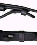 54 Inch Full Size English Laced Leather Horse Reins For Daily Training And Comp Premium Soft Leather Construction With Durable Hardware Black Pro Everyday Ready close-up