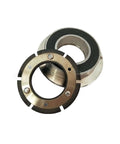 Compact 24V 16W Electromagnetic Brake for Printing Accessories, round metal components, easy to install, top view