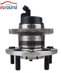 Rear Wheel Hub Assembly With Abs Sensor 2014 To 2019 Kia Soul And Soul Ev 5 Lug 4 5 Bolt Oem Swap showing smooth finish and mounting holes.