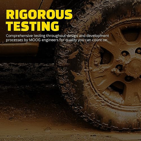 Close-up of a muddy wheel on a vehicle highlighting rigorous testing of rust-protected Front Wheel Bearing And Hub Assembly Direct Fit For Ford F150 2015 2016 2017 With Rust Protection Quiet Operation Easy Install And Long Lasting Durability.