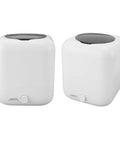 Slick Foldable 5L Portable Washing Machine Mini Laundry Soaker With Digital Display, compact white design, ideal for small spaces.