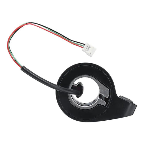 Thumb Throttle For Electric Scooter High Sensitivity Accelerator Replacement Part Easy Install And Smooth Responsive Control For Rapid Start Up And Precise Speed Adjustment Fits M365 Style E Scooters Black