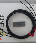Keyence FU12 Transmissive Fiber Unit Replacement Accessory for Fiber Optic Sensor with cable on box for industrial automation