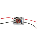 Heavy Duty 180W Dc Dc Boost Converter Module, 4.72x2.36 inches circuit board with red and black wires.