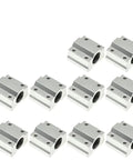 Heavy Duty SC8UU Linear Ball Bearing Bushing for Smooth Shaft Rotation built tough for CNC routers and 3D printers.