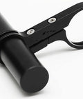 Carbon Fiber Bike Handlebar Extender With Double Clamp Mount For Lights GPS Phone Holder Headlight Accessory Bar Extension