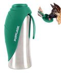 Big Dog Water Bottle Travel Dispenser 27 Or 40 Oz Stainless Steel Hydration Bottle With Leak Proof Cup for outdoor use