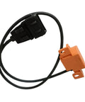 Top Notch Heavy Duty Excavator and Forklift Speed Sensor Encode Part Number 7915496308 with black connector and orange housing.