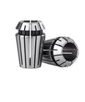 Premium Double Edged Rough Boring Head With Precision ER AAA Collet Set In Sizes Like Er11 Er20 And Er32, close-up of ER collets.