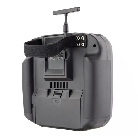 Rear view of Boxer 2.4G 16 Channel Radio Control Transmitter With Hall Effect Gimbals 4in1 ELRS CC2500 Version Supports EDGETX