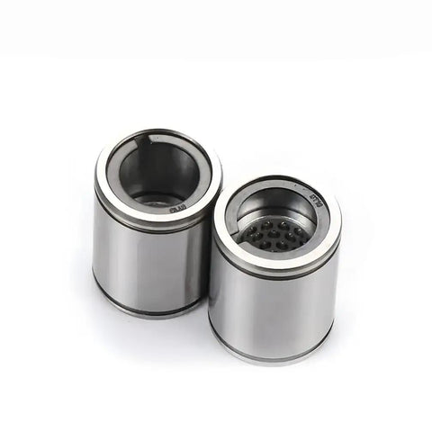 Beefy 16mm x 28mm x 37mm Linear Motion Bearing for CNC Routers and 3D Printers, Heavy Duty LM Series Ball Bearing in chrome steel.