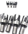 Premium 8 Piece Wood Plug Cutter Drill Bit Set Titanium Coated High Carbon Steel Go To Tool For Dowel Making In Woodworking