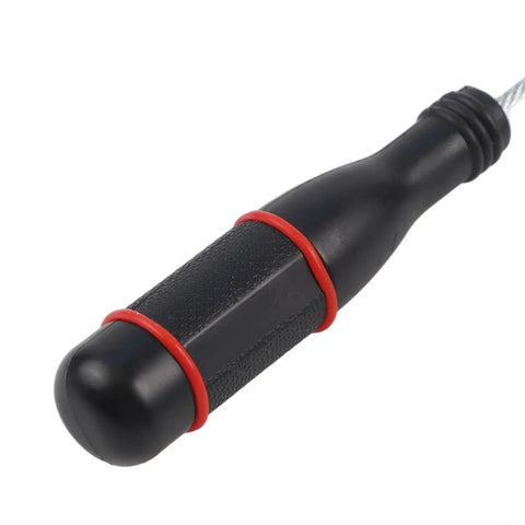 Must-Have Oil Drain Screw Remover Tool Wrench For Hot Oil Pan Removal High Carbon Steel Anti-Scalding Design Heavy Duty Auto Repair Kit Gear, black handle