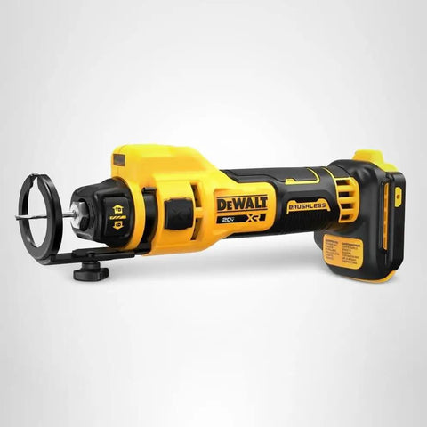 20V Max XR Brushless Drywall Cutout Tool Tool Only No Wrench Bit Changes LED Light 26,000 RPM for Fast Smooth Cuts Ideal For Pro DIYers And Renovations Built For Long-Lasting Tough Jobs DCE555B