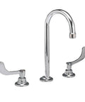 Monterrey S Lavatory With Bone Finish And Ultra Low Water Use 8 Inch Rigid Copper Connections High Efficiency Toilet Tank Option Easy Install Bathroom Vanity Fixture Kit For A Clean Modern Bath chrome faucet set
