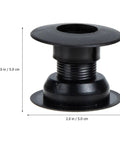 10 Pairs Universal Foosball Rod Bearings Five Eighths Inch 16 Millimeter Plastic Board Bearings Table Football Bushings For Low Friction Smooth Rod Action Pro Style Play And Easy Replacement Accessories, black plastic 5/8 inch rod bearing