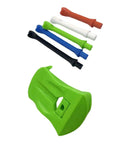 Durable Indoor Golf Tees With Stable Base Monitor Trainer For Home Practice, Quick Change Tee Sizes For Driver And Hybrid