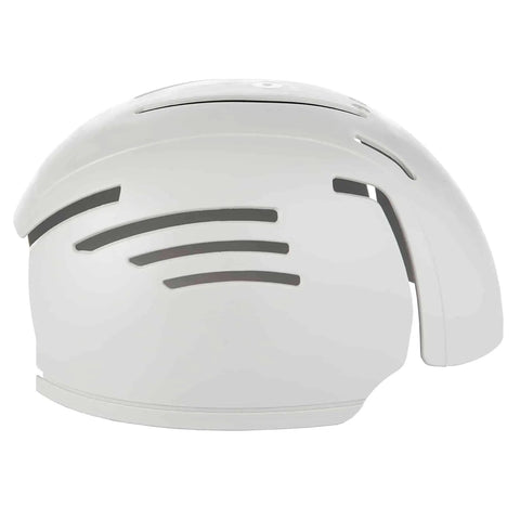 Side view of Lightweight Universal Safety Bump Cap Insert That Fits Any Baseball Hat With Trim To Fit Design Breathable Polyethylene Shell