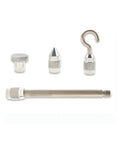 Analog Push Pull Force Gauge for Tension Measurement and Dynamic Testing High Accuracy Meter With Center Axis Travel Durable Dynamometer for Lab and Shop NK 10N 1kgf Precise Measuring Instrument Go To Tool with metal test attachments