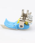 Heavy Duty Plastic Flange Roller Presser Foot For Industrial Single Needle Sewing Machines With Precision Edge Guide And Anti Skip Stitch For Juki 8700 And Brother 8100 Series, side view