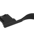 Metal Hot Shoe Thumb Up Grip For Fuji X100V X100VI Camera Black, Ergonomic Hand Rest Reducing Vibration And Fatigue, One-Handed Use