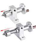 Heavy Duty Wood Lathe Live Center For Mini Lathe Machines Dual Bearing Revolving Tailstock Center For DIY Projects