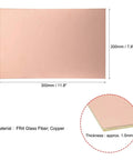 Single-Sided Copper Clad FR4 PCB Board 300x200mm 1.5mm Thick for Do-It-Yourself Prototyping with size and thickness details.