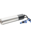 Premium 22Kw Water Cooled Spindle Motor Delivering 24000 Rpm With 2 Pole 400Hz Setup with connectors for CNC routing.