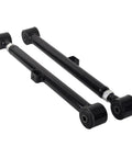 Bolt-On Rear Upper And Lower Adjustable Control Arm Kit With Rear Panhard Track Bar For 0-6 Inch Lift Fits 2009-2024 RAM 1500 And 2020-2024 Jeep Gladiator, black steel arms