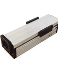 Fully Enclosed 70mm Wide Sliding Table With Ball Screw Linear Guide And Protective Dust Cover Actuator side view showing robust design.