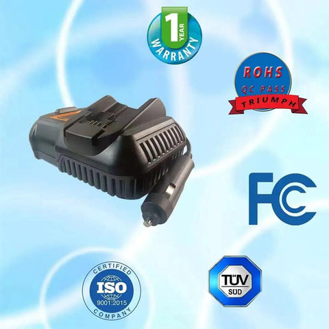 Car Battery Charger For 12V And 20V Max Lithium Batteries That Plays Nice With DCB201 DCB202 DCB203 DCB205 DCB206 DCB606 DCB609