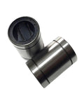 Four Pack LM10UU Linear Bearing Bushing 10mm CNC Linear Bearings for Rods and Rails Smooth Motion Low Friction Easy Install Durable Steel Construction for Precise Gantry and CNC Projects, two steel bushings