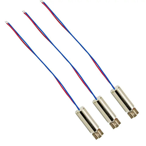 Powerful Tiny Coreless Vibration Motor Pack 15 Pieces 6mm By 14mm DC Micro Vibe Motors At 3V 14000 RPM with wires