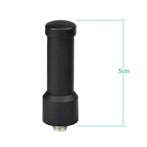UHF 400-470MHz Short Antenna Replacement for Two Way Radio Walkie Talkie SMA Female, 5cm size shown