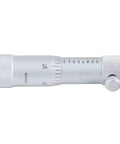 0-6 Inch Micrometer Set With 4 Inch Base Depth, 0.001 Inch Resolution side view showing micrometer and base details