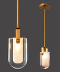 Gold Pendant Light Fixture Modern Mini Crystal Chandeliers Pendant Lighting For Kitchen Island And Dining Room Lit Ambient Glow
