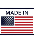 Made in USA label for Bi-Metal Dual Shank Wood Jig Saw Blade, 3-Inch, 9-19 TPI Scroll Tooth