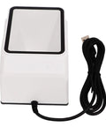 Fast 1D And 2D Barcode Scanner For Quick Mobile Payments And Desktop Use High Speed QR Reader With Accurate Decoding Durable ABS White 1 Unit