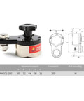 Heavy Duty 200A Magnetic Welding Ground Clamp With Switchable On Off Instant Ground Clean Magnetic Field Fast Setup