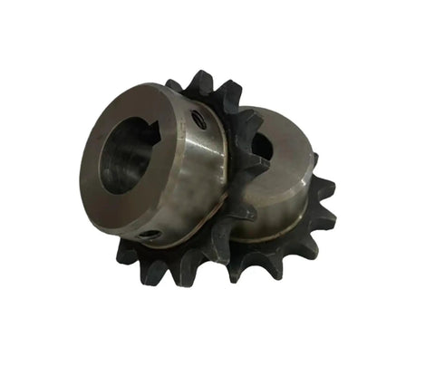 Premium 1 Piece Heavy Duty Steel Industrial Transmission Sprocket With 12mm Keyway Aperture For Rock Solid Power Transfer, 12mm bore.